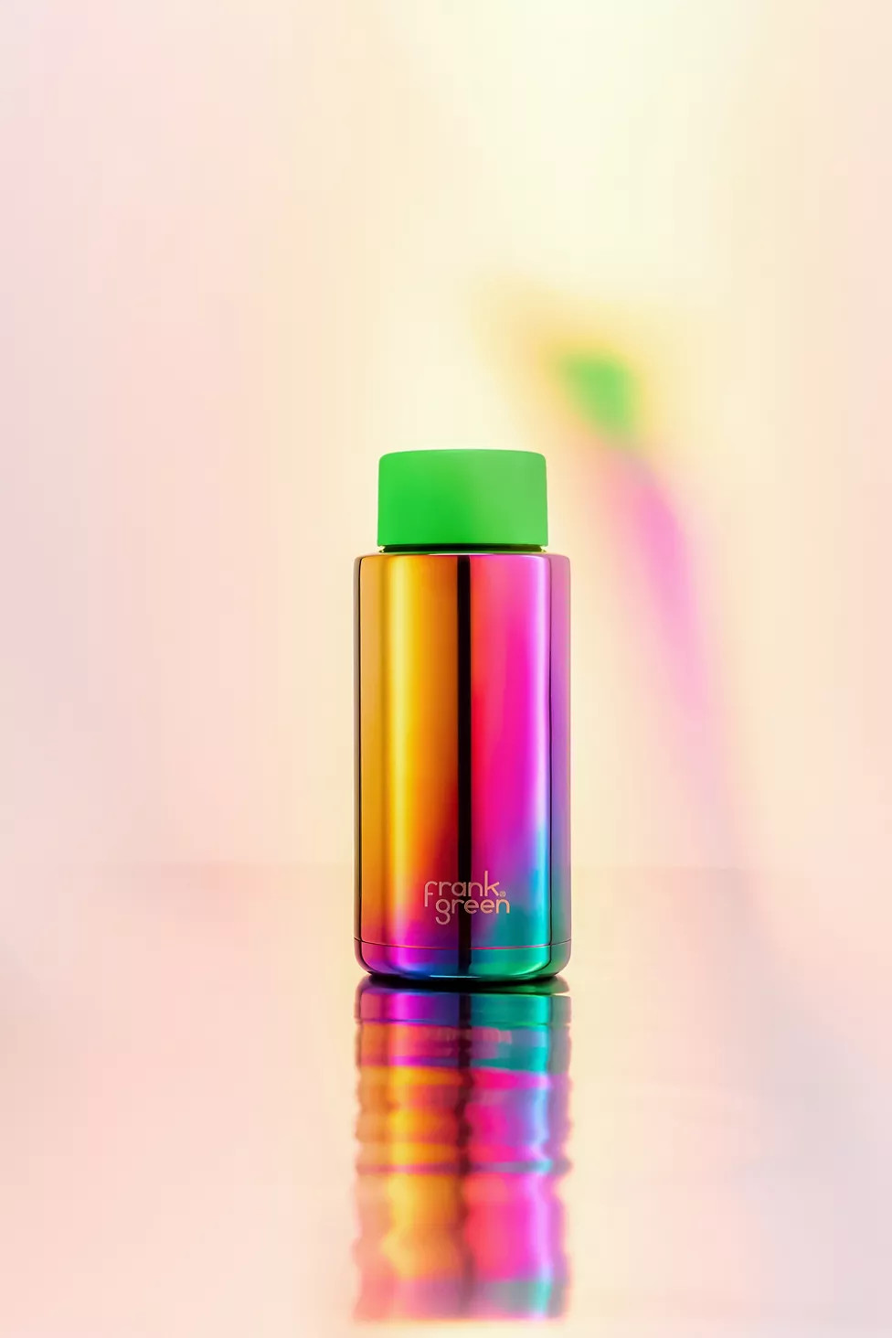 frank green Chrome 34 oz Ceramic Insulated Bottle | Urban Outfitters (US and RoW)