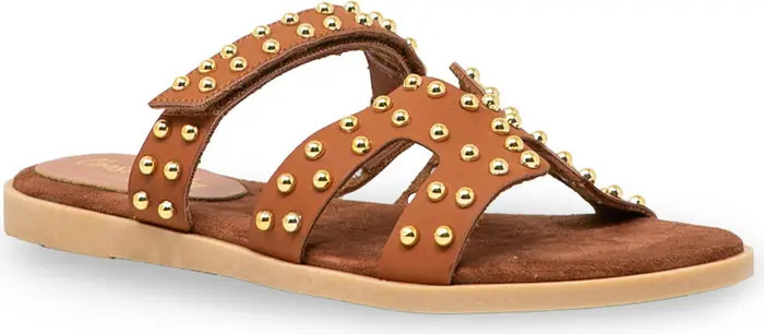 CHASE AND CHLOE Khari Studded Slide Sandal (Women) | Nordstromrack | Nordstrom Rack