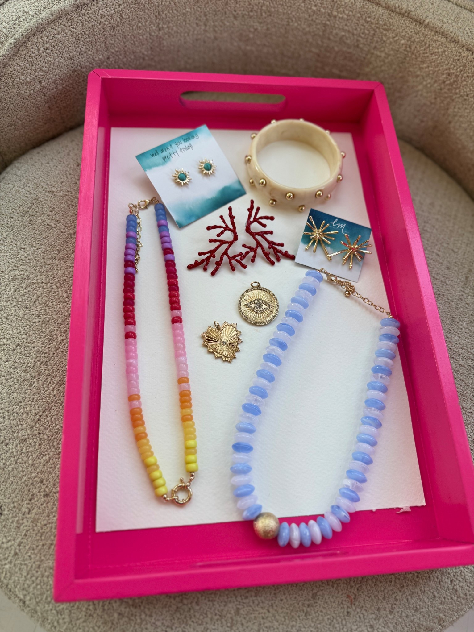 Erin McDermott jewelry summer favorites! Code BOBBI gets you a discount! 

#LTKStyleTip #LTKFindsUnder100 #LTKFindsUnder50