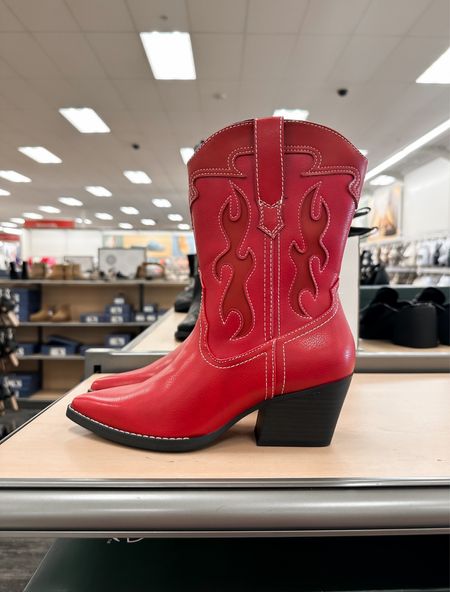 Red cowgirl boots
New boots at Target
Valentines Day finds at Target

#LTKMostLoved #LTKfindsunder50 #LTKshoecrush