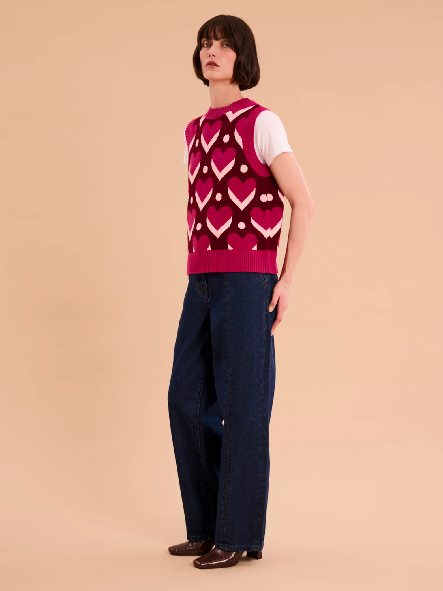 Bobbi Heart Vest | OMNES UK