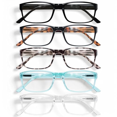 Gaoye 1.0 Professional Reading Glasses for All Day - Computer Readers with Blue Light Protection - Value Pack | Amazon (US)