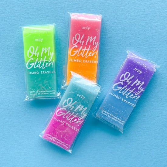 Ooly // Oh My Glitter Pencil + Jumbo Eraser Set | June & January | June & January