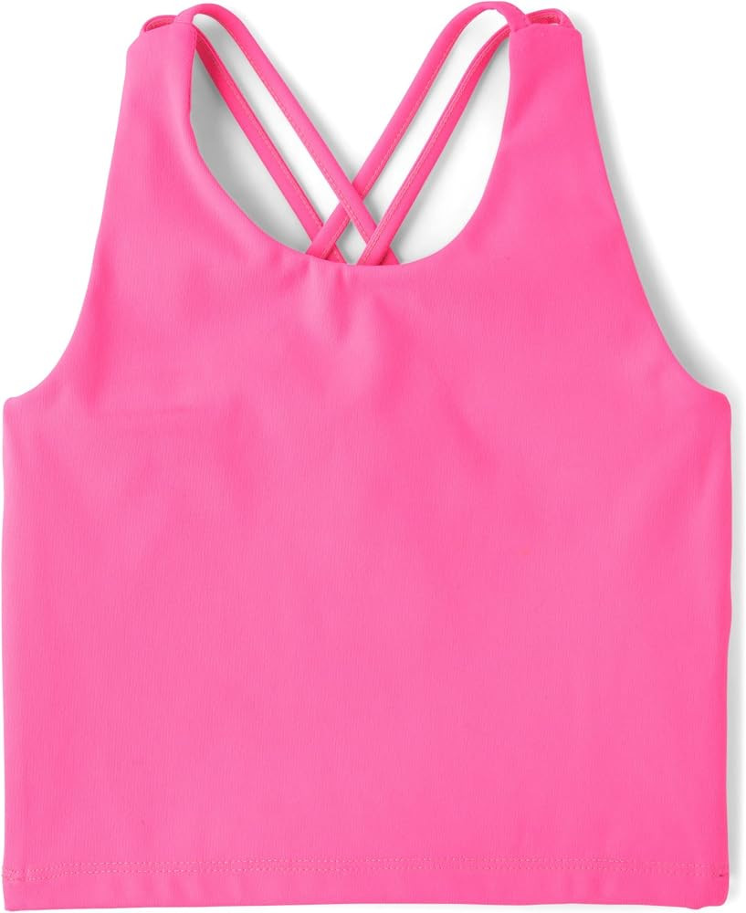 The Children's Place Girls' Atheletic Sleeveless Tank Tops | Amazon (US)