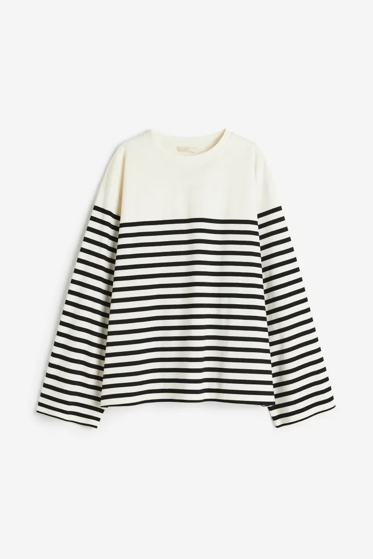 Langarmshirt aus Jersey | H&M (DE, AT, CH, NL, FI)