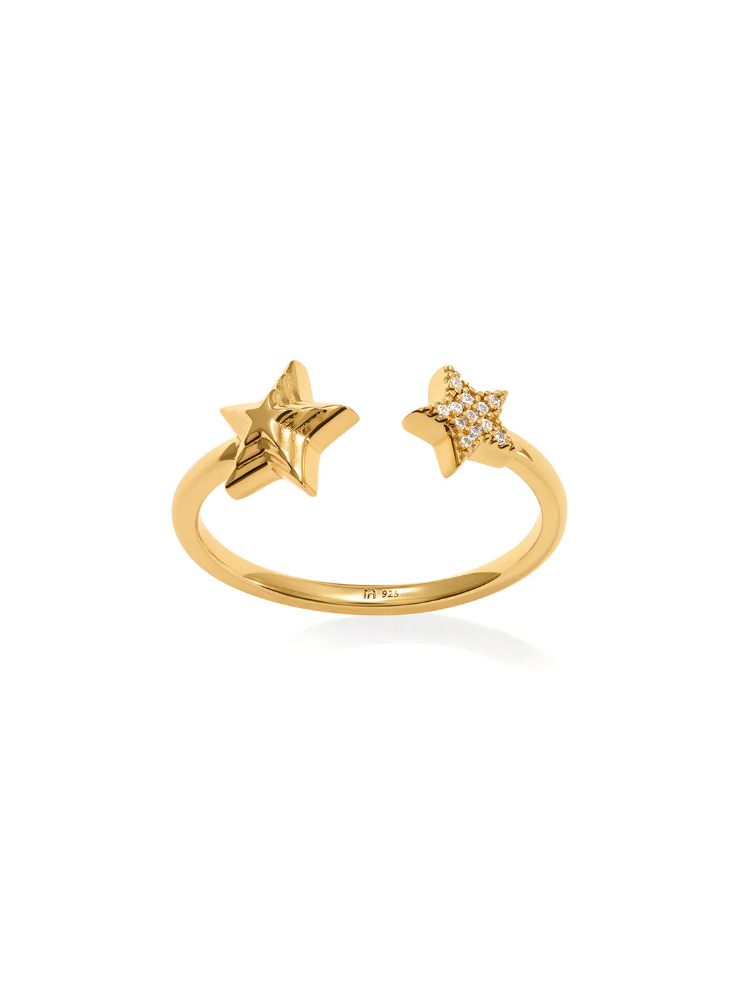 STELLA - Adjustable Ring • Color: 18K Yellow Gold | Ninety-9
