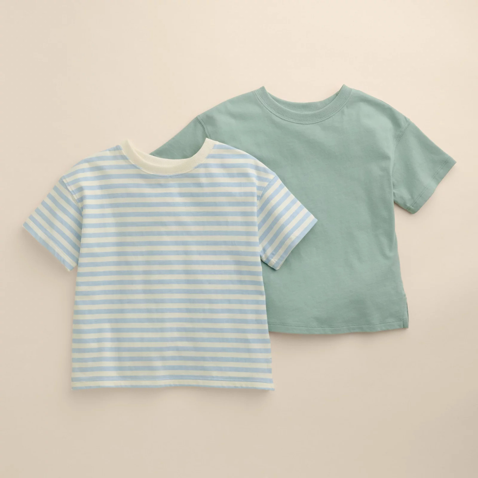Baby & Toddler Little Co. by Lauren Conrad 2-pk. Relaxed Short Sleeve Tee Set | Kohl's
