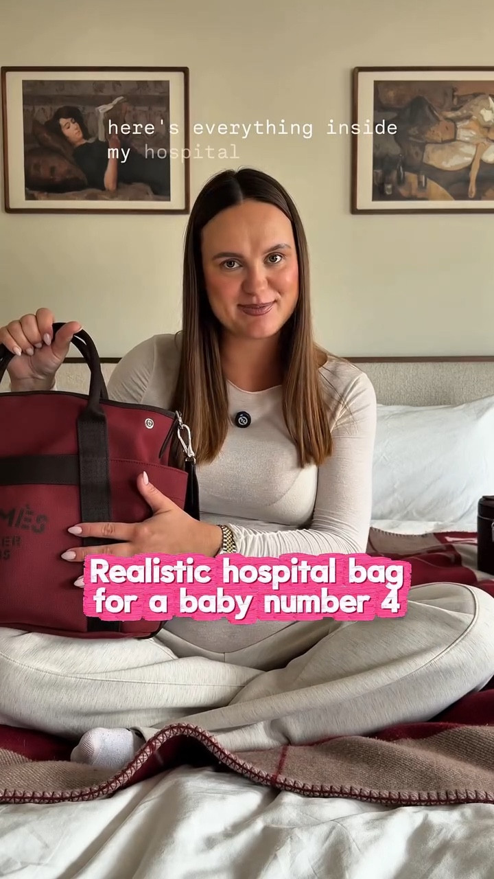 Part 1: Everything I prepared to take with me to the hospital (very realistic)
