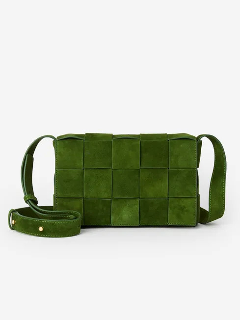 Una Woven Suede Crossbody | J.McLaughlin