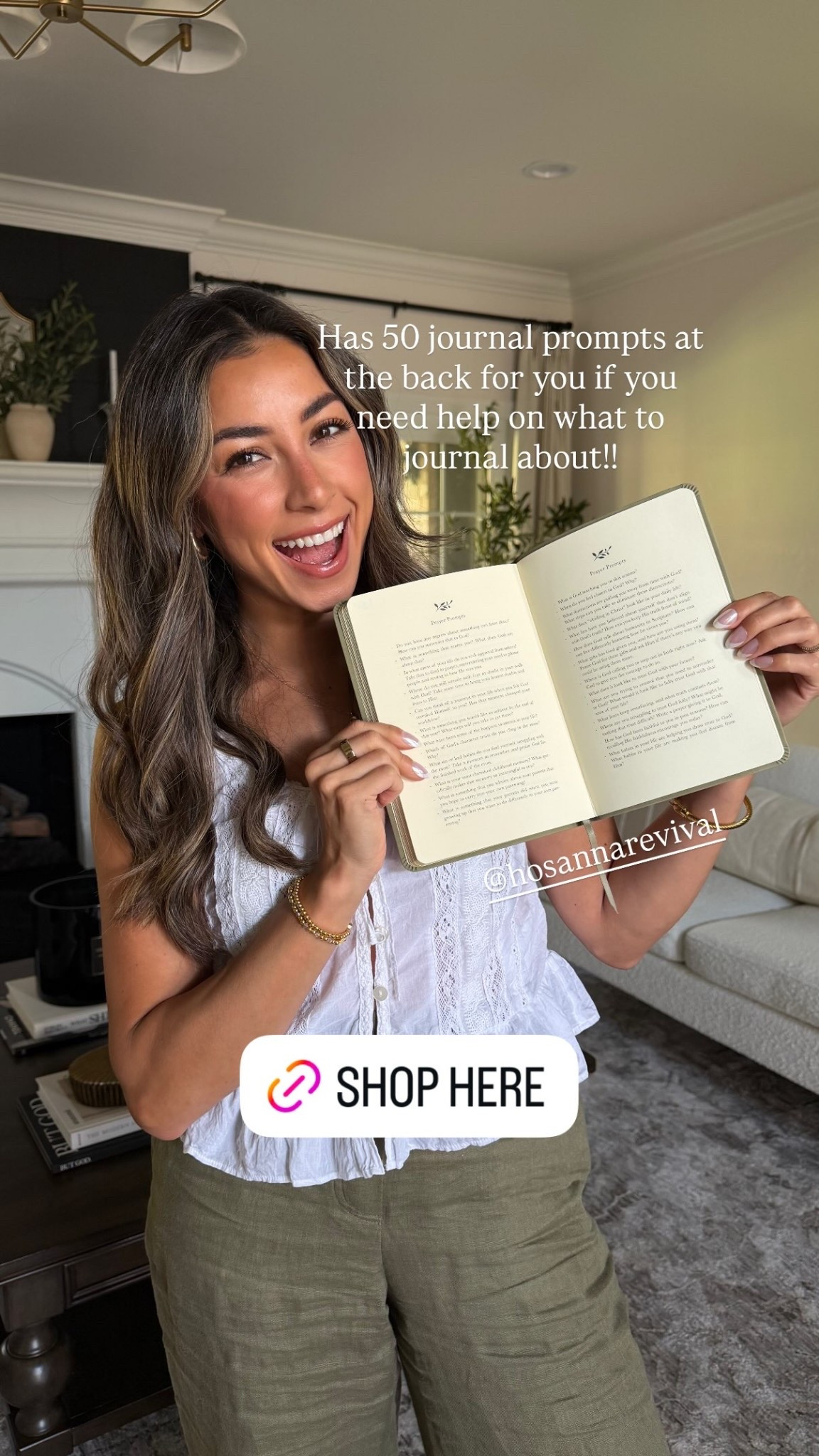The Abide Journal has 50 journal prompts at the back for you if you need help on what to journal about!! @hosannarevival

#LTKselfcare #LTKU #LTKmomlife