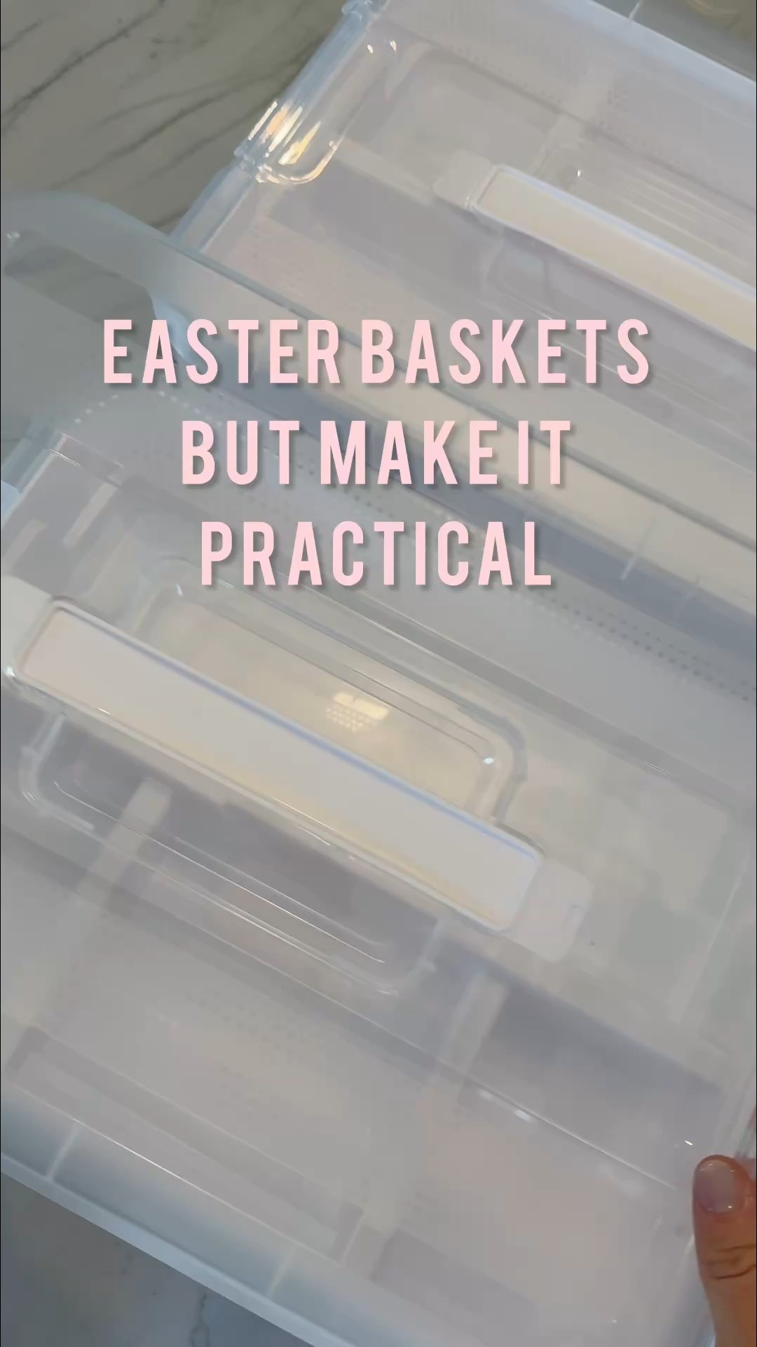 Making the kids Easter Baskets with practical bins they can use long after! 
Target Easter baskets
Organization bin
Legos
Eos chapsticks 
Easter basket ideas
Easter basket toys 

#LTKHome #LTKWatchNow #LTKKids