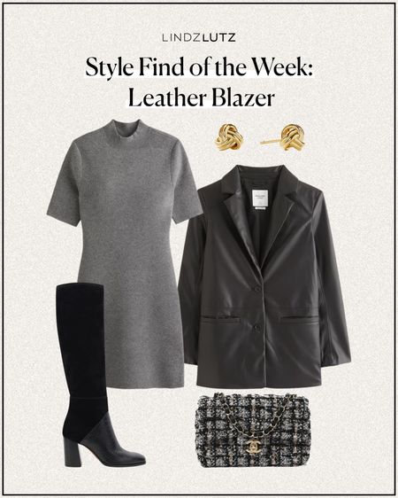 How to style my style find of the week- a leather blazer! 

Fall style inspo, fall outfit idea, fall workwear, workwear style, date night outfit, date night style

#LTKworkwear #LTKstyletip #LTKover40