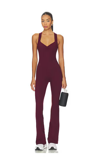 437 The Sculpt Onesie in Burgundy. - size L | Revolve Clothing (Global)