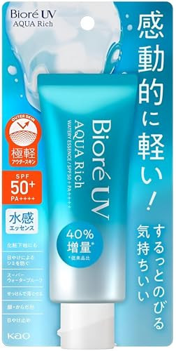 Biore UV Aqua Rich Sunscreen Water Essence shokunin SPF50+ PA++++ 2.46 floz(70g) | Amazon (US)