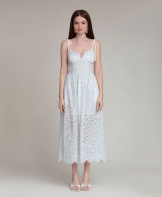 Women's Sweetheart Neck Midi Dress | Macy's