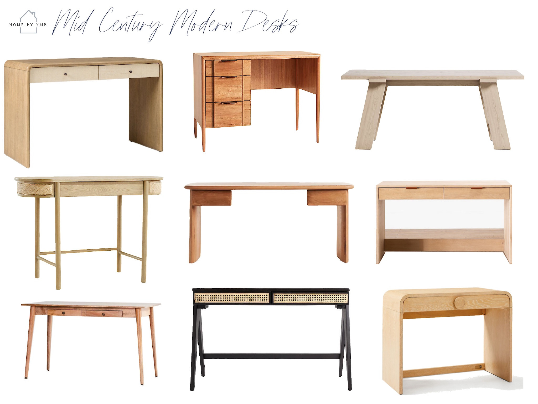 Mid century modern desk round up #homeoffice #workfromhome

#LTKhome