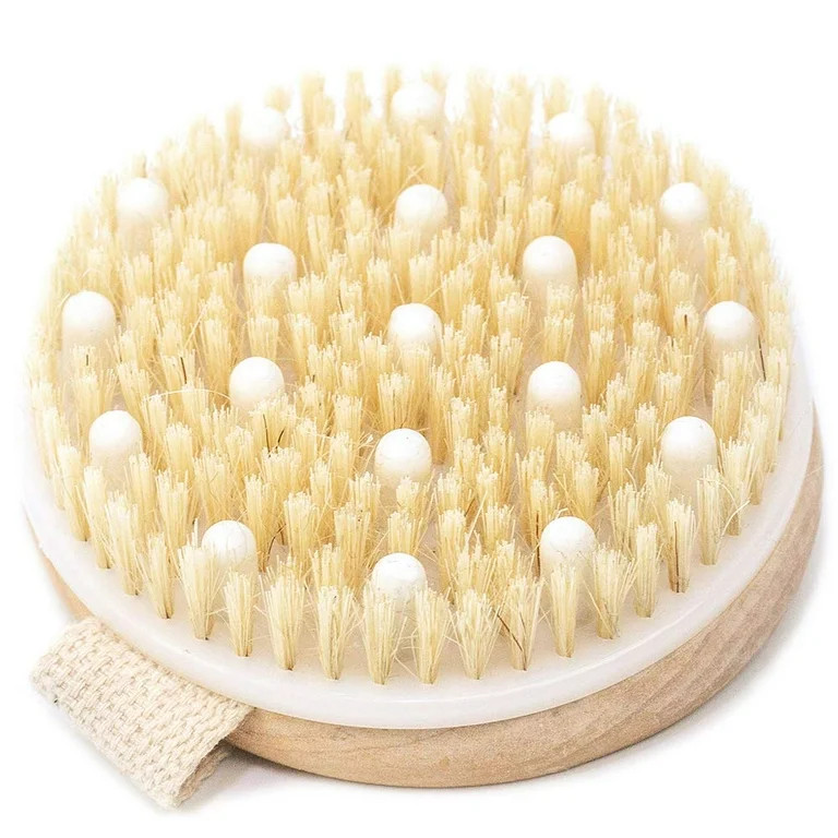 Beauty by Earth Dry Brushing Body Brush - Round Exfoliating Brush, Cellulite and Lymphatic Draina... | Walmart (US)