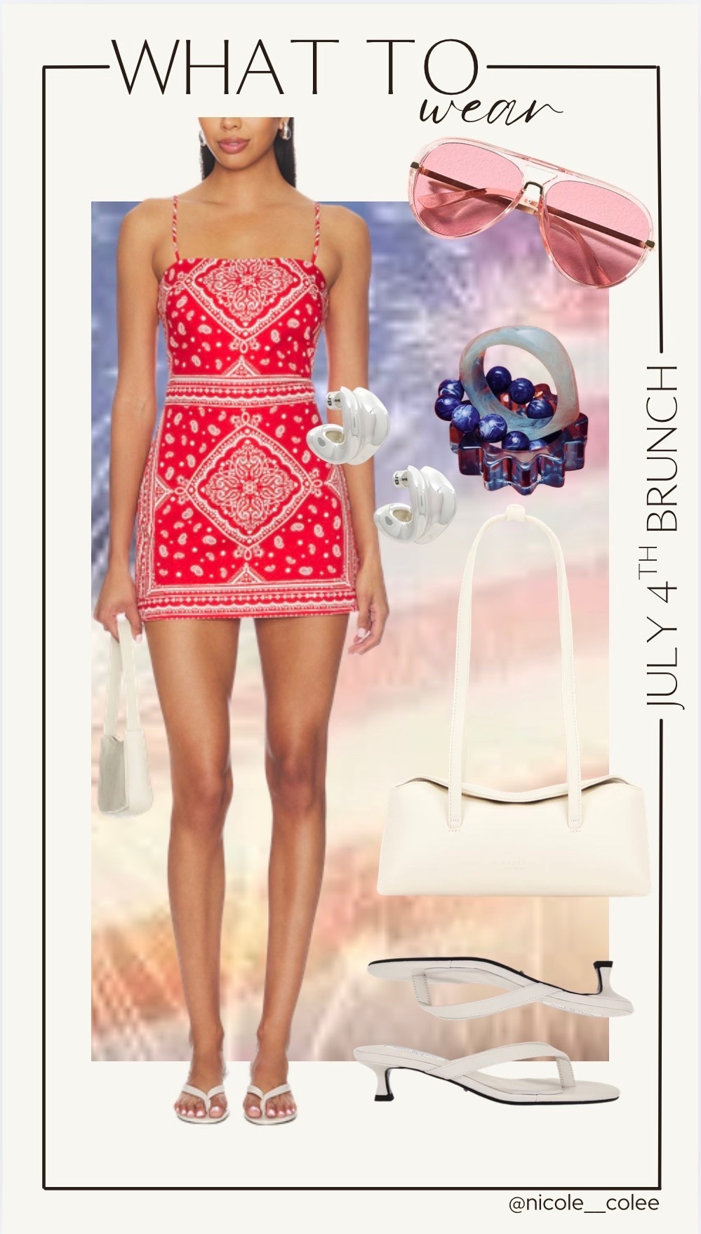 🇺🇸 What to Wear This Fourth of July 🇺🇸

From pickleball to brunch, beach days to BBQs… I’ve got your July 4th style covered. ❤️🤍💙

Swipe through for four festive looks that are equal parts cute, comfortable, and summer-ready. Whether you’re serving on the court, sipping rosé at brunch, soaking up the sun, or grilling with friends, these outfits are ready for all the holiday fun.

Everything is linked in my LTK! 🇺🇸✨

#FourthOfJulyStyle #LTKSummer #PatrioticStyle #SummerOutfits #NicoleColeeStyle

#LTKdayinmylife #LTKSeasonal #LTKgrwm