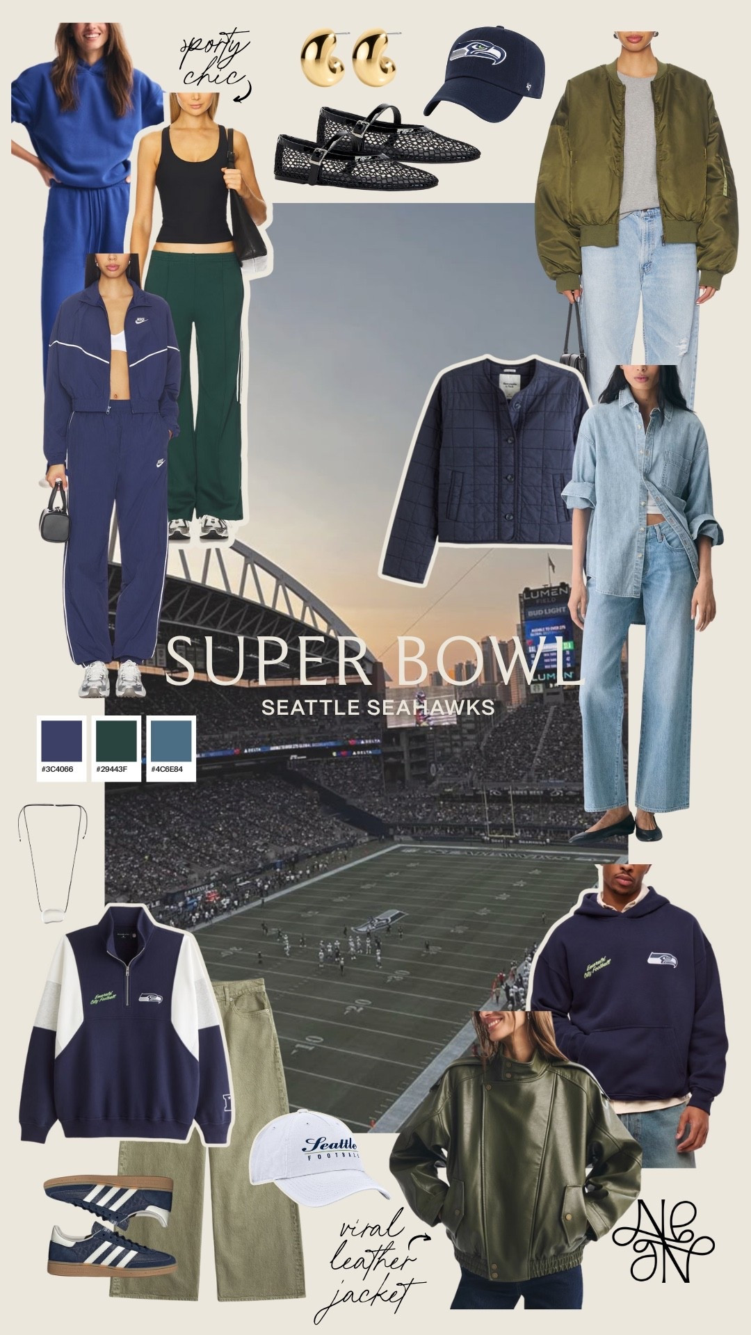 Sporty chic outfit ideas for the Super Bowl 🏈💙


Sporty outfit 
Casual outfit 
Weekend outfit 
Seattle Seahawks 
Super Bowl outfit 
Big game outfit 
Winter outfitt

#LTKSeasonal