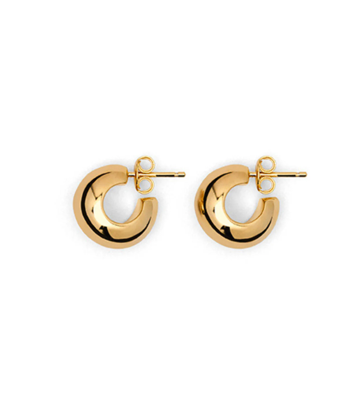 The Simone Earrings in Gold | Mode Sportif