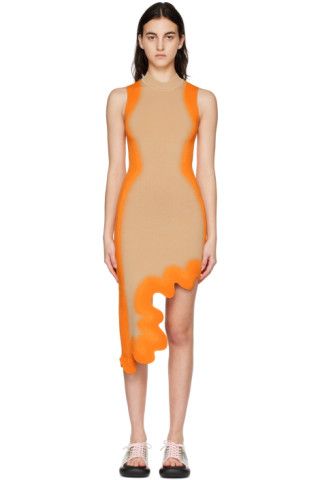 PH5 - SSENSE Exclusive Beige Mia Midi Dress | SSENSE