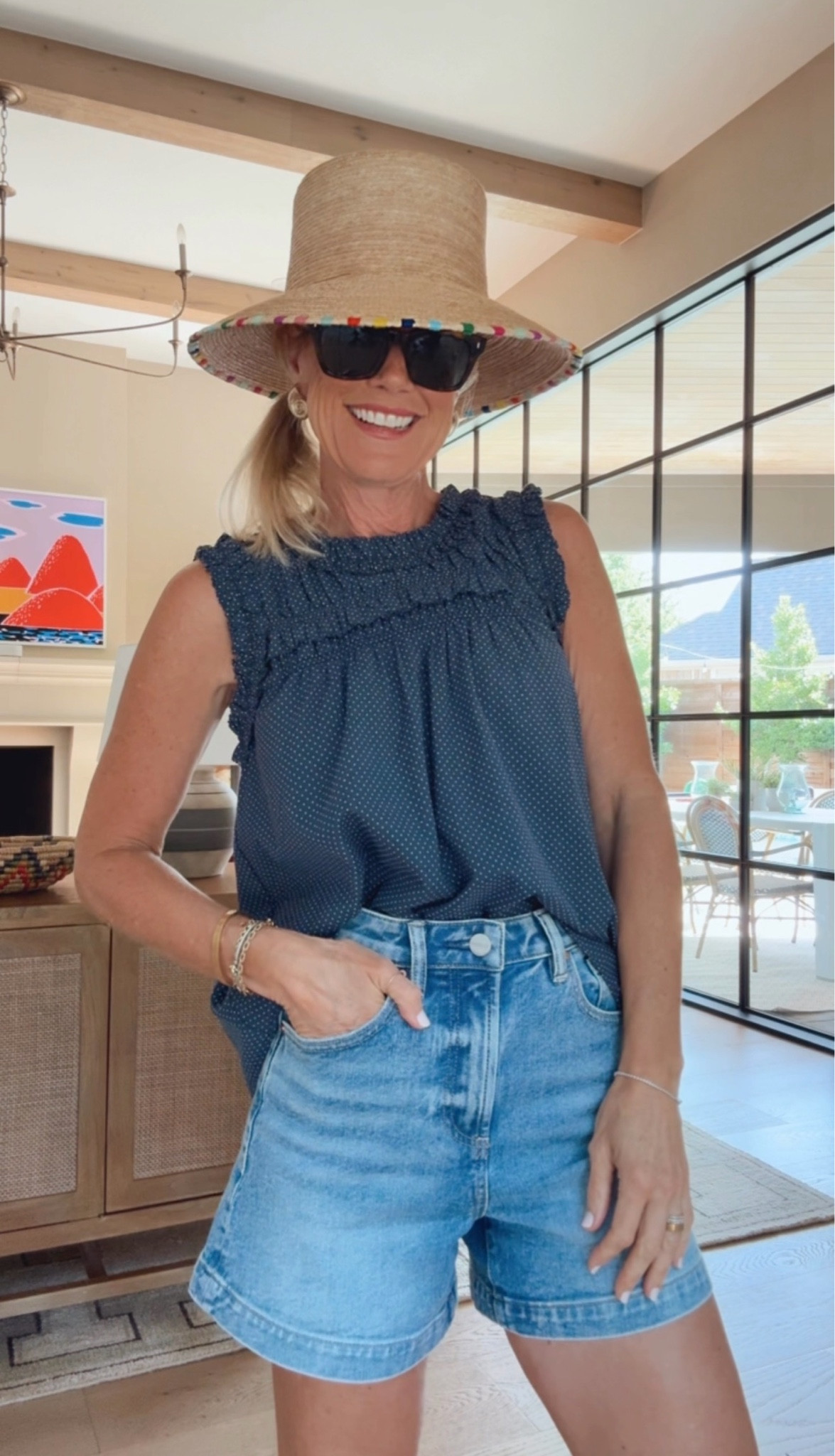 The comfiest pair of denim shorts that give such a flattering shape! 

Top: small
Jean shorts: 25 size down

#LTKOver40 #LTKSeasonal #LTKgrwm