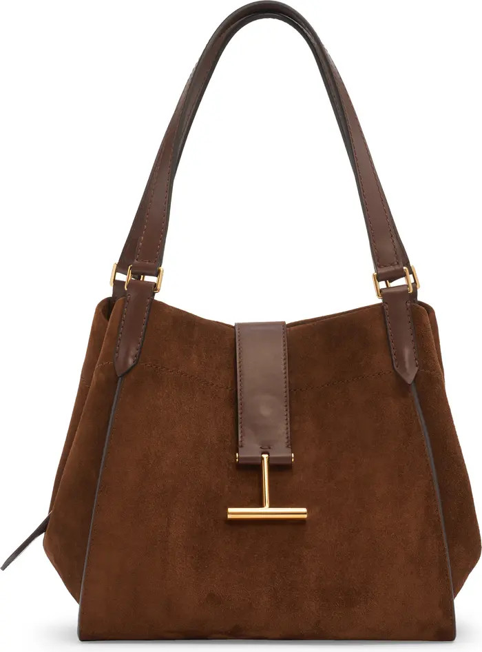 TOM FORD Medium Tara Suede Tote | Nordstrom | Nordstrom
