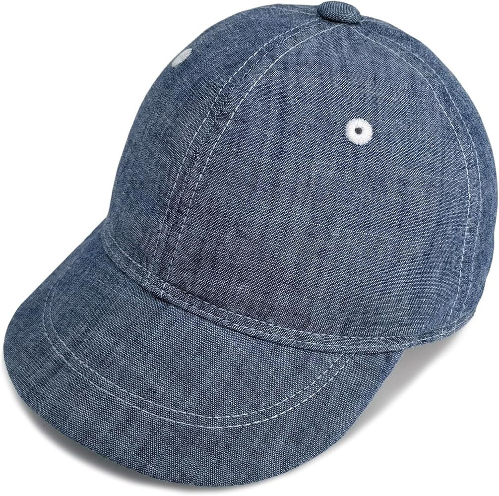 Keepersheep Baby Baseball Cap Infant Sun Hat, Cotton Knit with Soft Brim, Adjustable Soft Newborn... | Amazon (US)