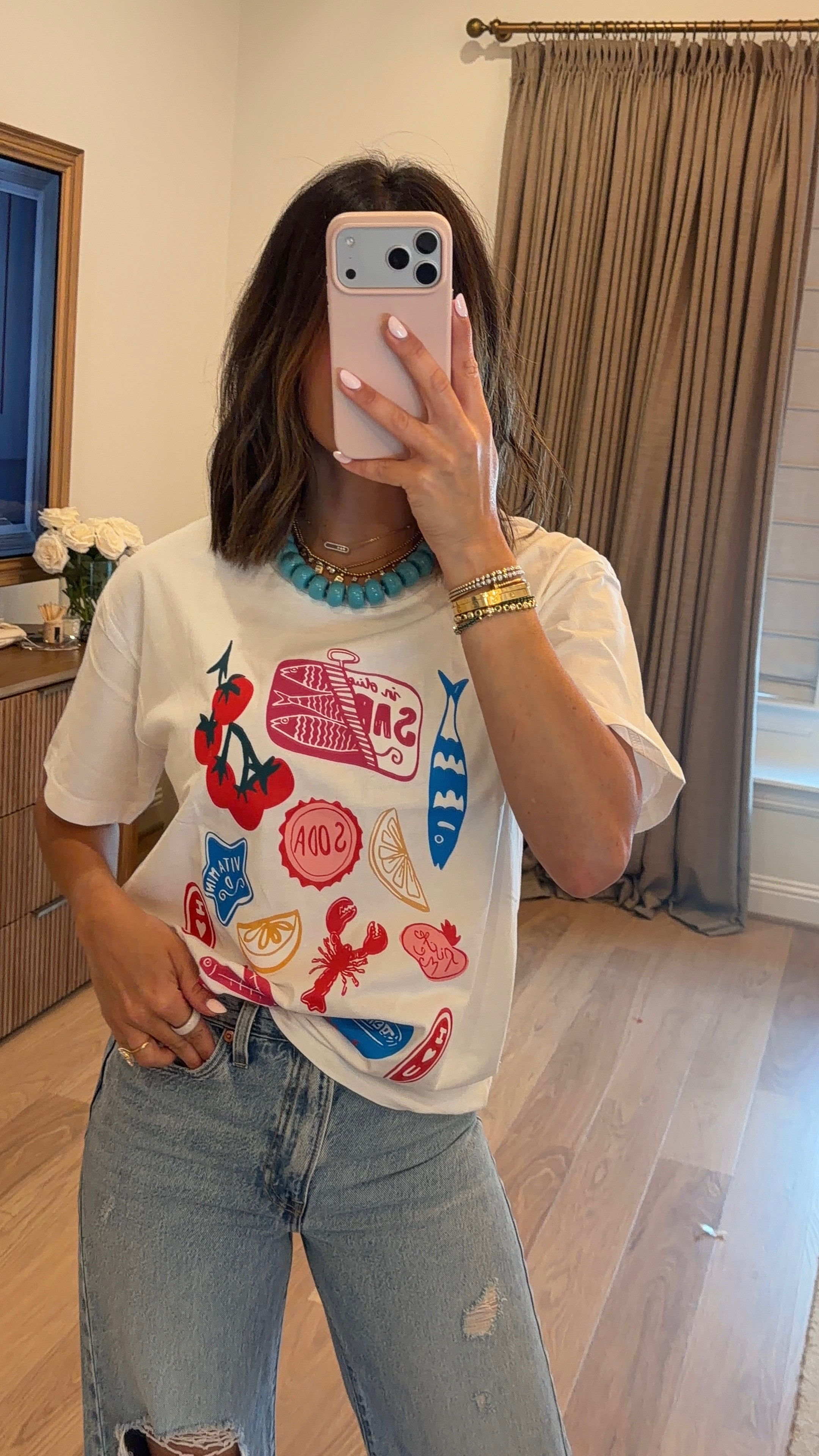 A perfect t-shirt for summer!! Check out the details, it's amazing 😍  

 #LTKgrwm #LTKootd #LTKBeauty