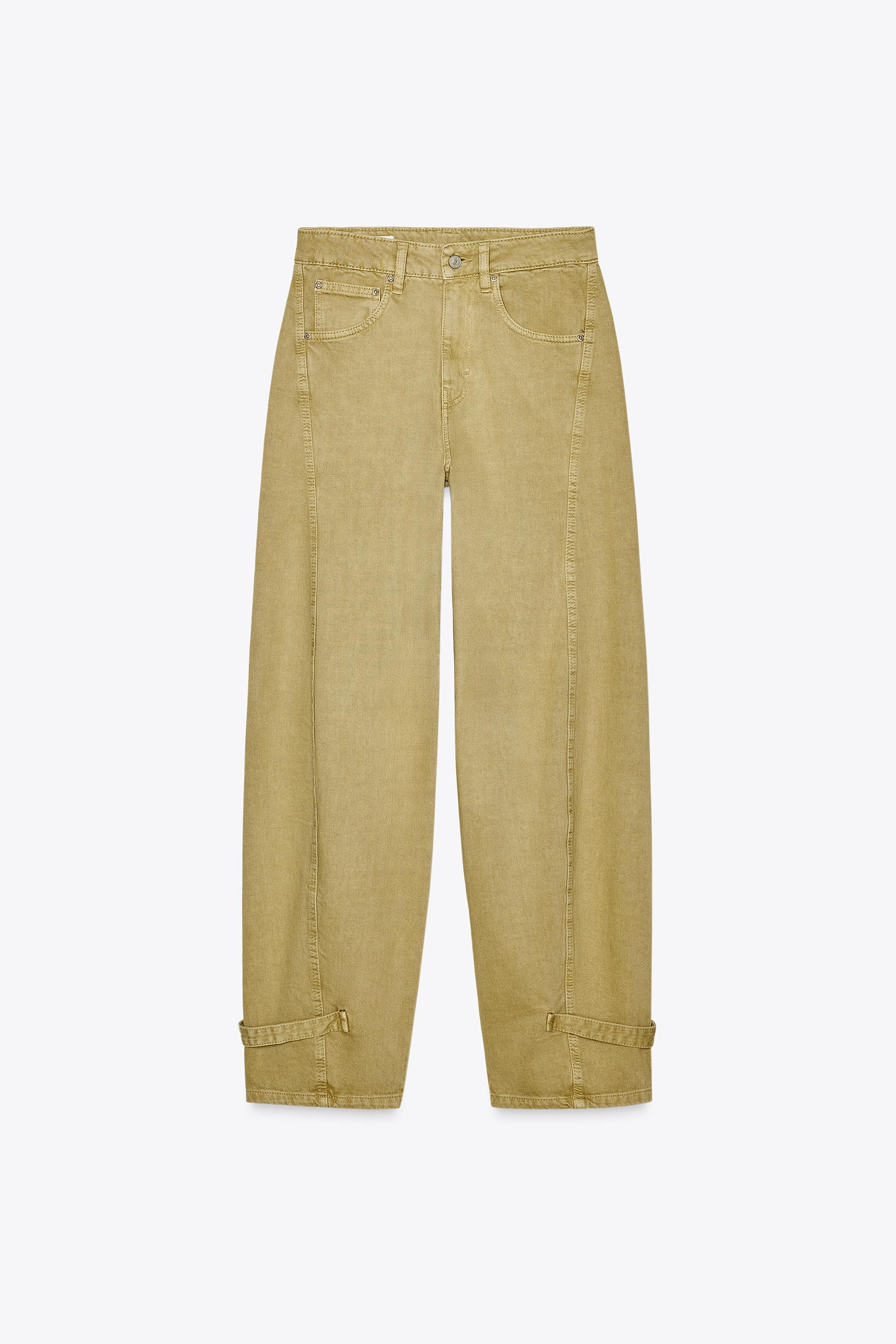 BALLOON PANTS WITH BELT LOOPS | Zara US