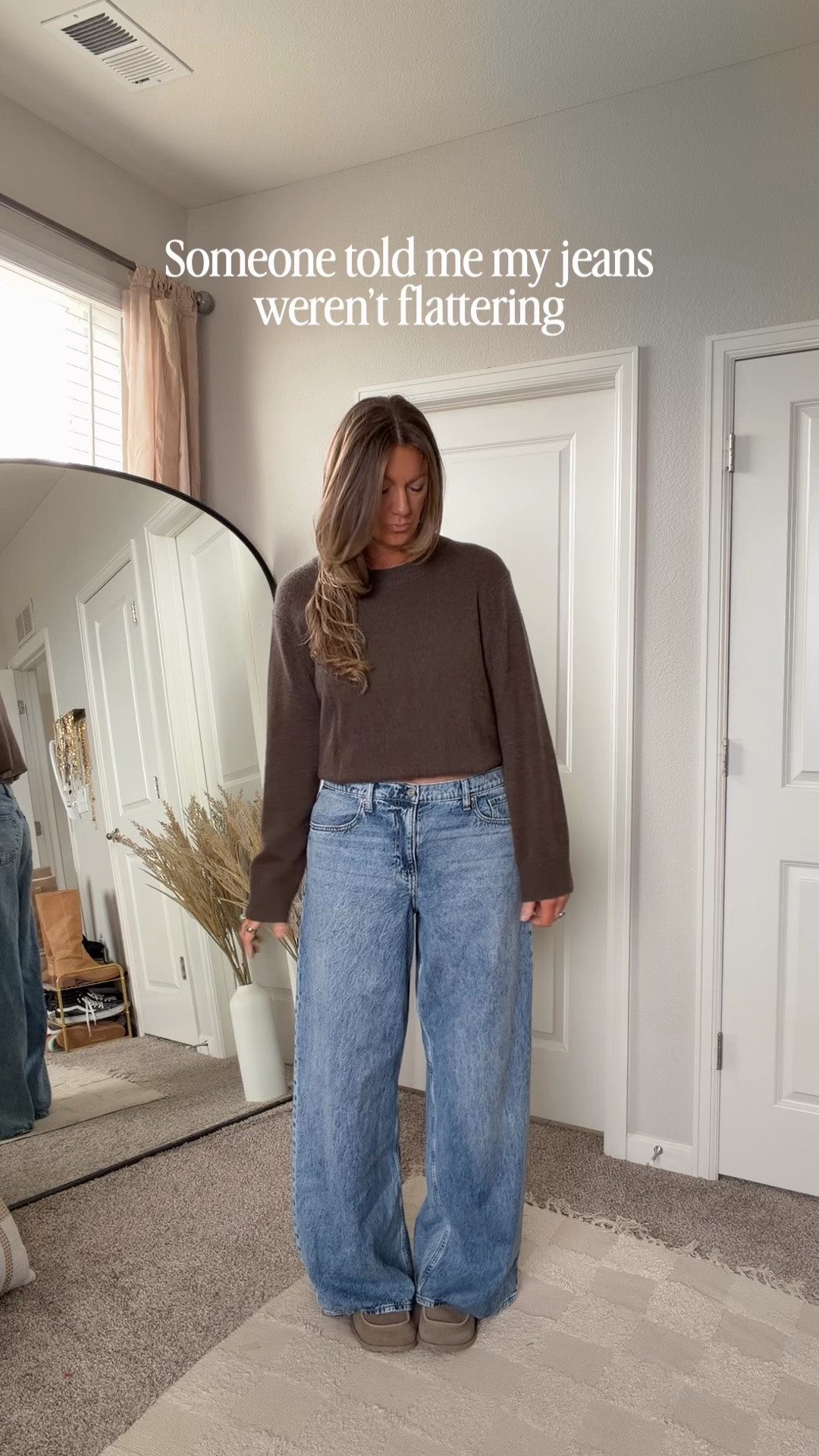 Large sweater, 31 tall jeans (sized up one for a more relaxed fit) 11 shoes and boots

#LTKTall #LTKOver40