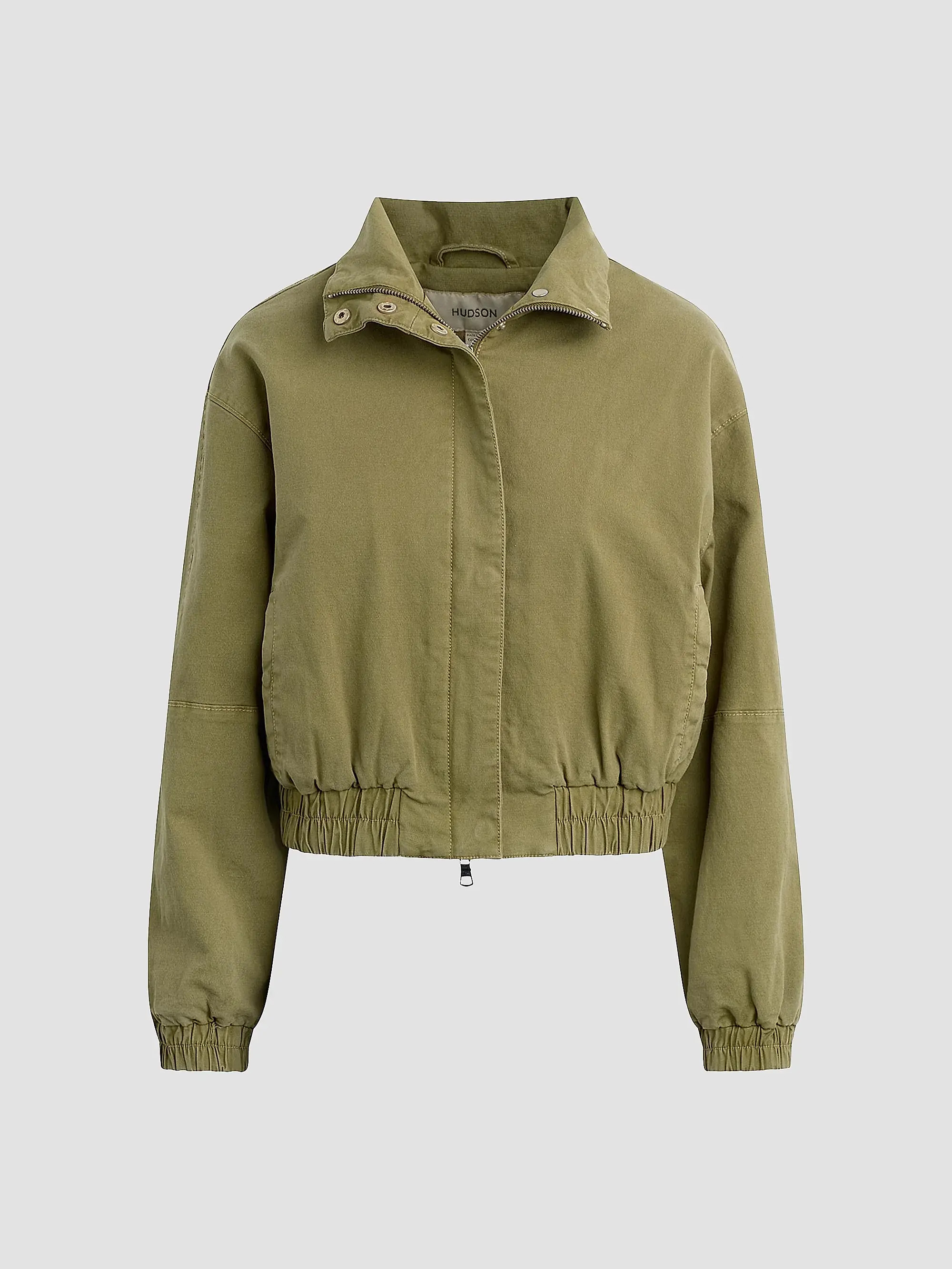 Hudson Jeans Sporty Cotton-Blend Bomber Jacket | Saks Fifth Avenue | Saks Fifth Avenue