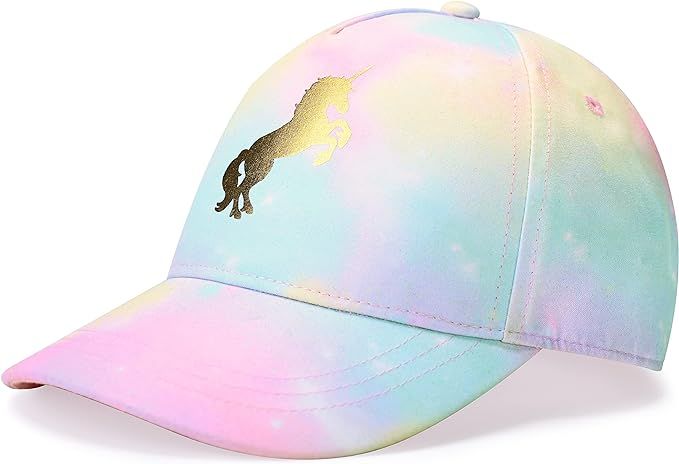 accsa Kids Trucker Hat Girls Baseball Cap Youth Cute Unicorn Toddler Adjustable Snapback Cap for ... | Amazon (US)