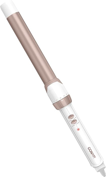 Conair Double Ceramic 1-Inch Curling Wand, Produces Flawless Waves, Curling Iron for Use on Mediu... | Amazon (US)