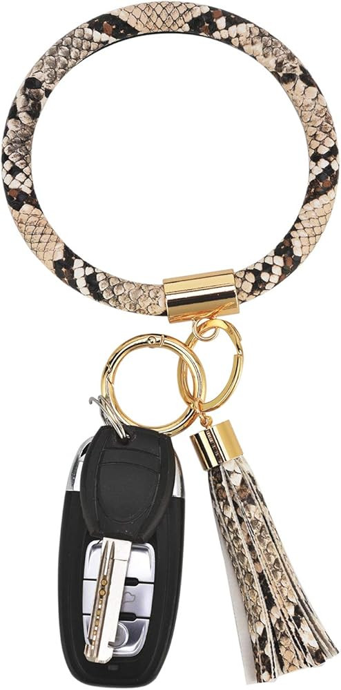 Coolcos Portable Arm House Car Key Ring Holder, Easy Slip On/Off Wrist Arm Wristlet Keychain Keyr... | Amazon (US)