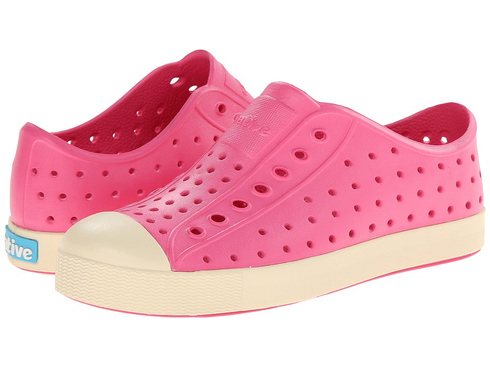 Native Kids Shoes - Jefferson (Little Kid/Big Kid) (Hollywood Pink) Girl's Shoes | Zappos