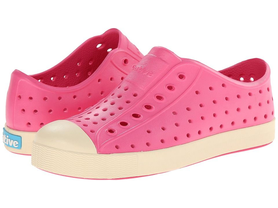 Native Kids Shoes - Jefferson (Little Kid/Big Kid) (Hollywood Pink) Girl's Shoes | Zappos