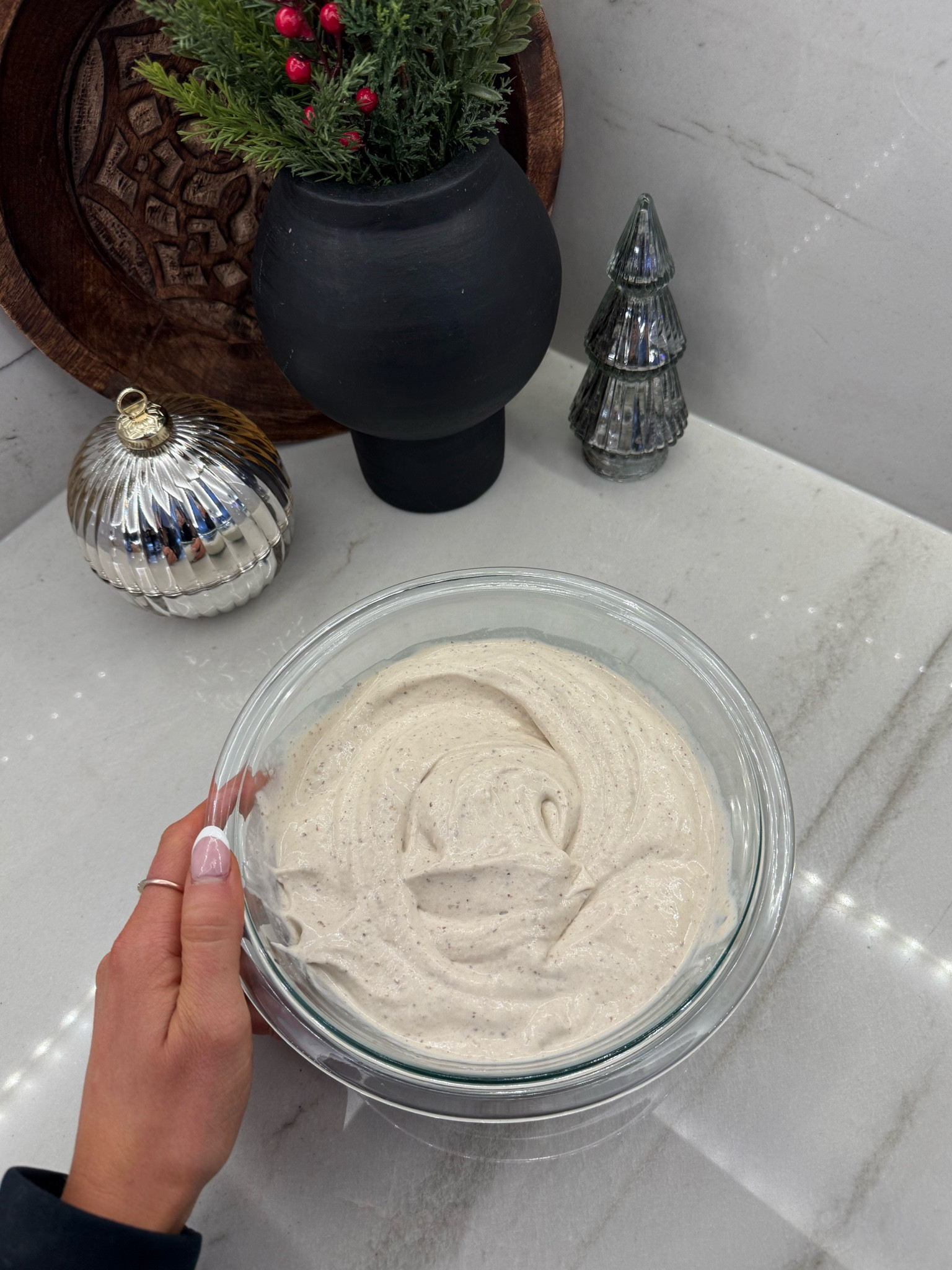 Homemade vanilla protein ice cream!🍦

Ingredients 
-1 scoop Truvani protein powder 
-3 cups frozen banana
-1 tsp vanilla extract 
-pinch of salt
-1 can coconut milk
-if doing chocolate protein powder add 1 tbsp cocoa powder 

How to make:
-Blend until all mixed
-Freeze in glass bowel
-Stir every 30-40 min for about 2 hours so top doesn’t crystallize
-Enjoy!

#LTKActive #LTKFitness