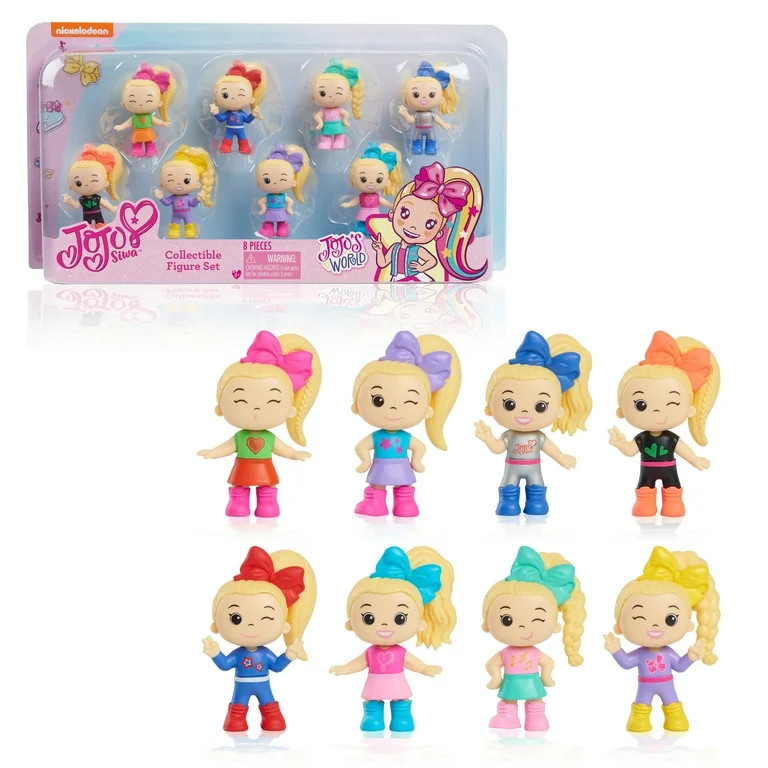 Just Play JoJo Siwa 8-Piece Collectible Figure Set, Preschool Ages 3 up | Walmart (US)