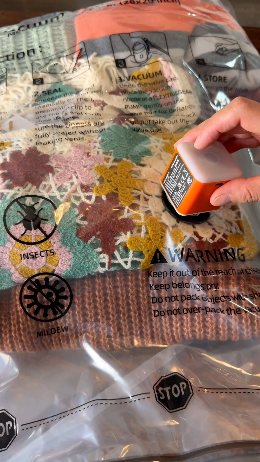 Such a convenient little vacuum that can inflate/deflate, it also has a light that comes in handy for camping! 

#LTKHome #LTKTravel #LTKGiftGuide