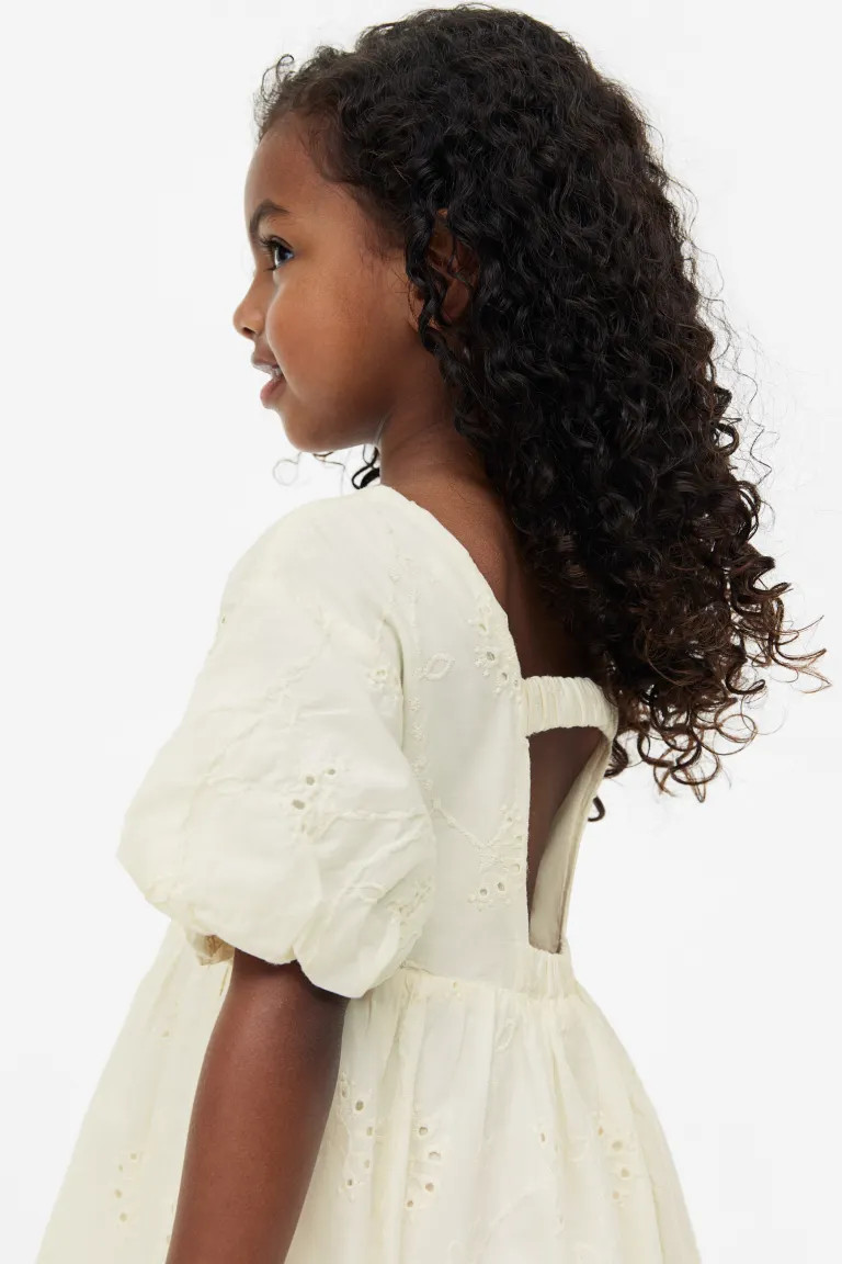 Eyelet Embroidery Dress | H&M (US + CA)