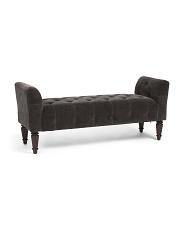 61.25x26 Revival Tufted Bench | Home | TJ Maxx