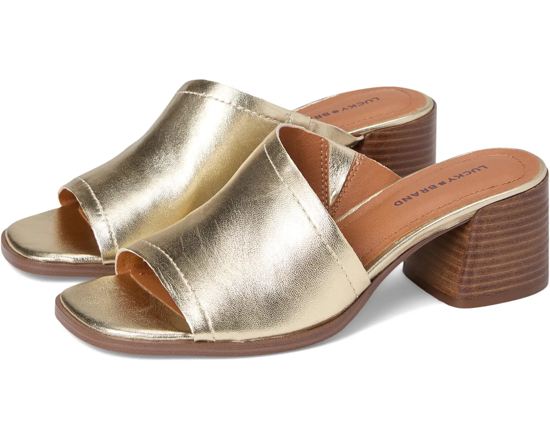 Women's Lucky Brand Jamira Asymmetrical Mule | Zappos.com