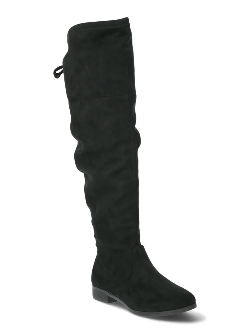Time and Tru Women's Over the Knee Boots, Wide Width Available | Walmart (US)