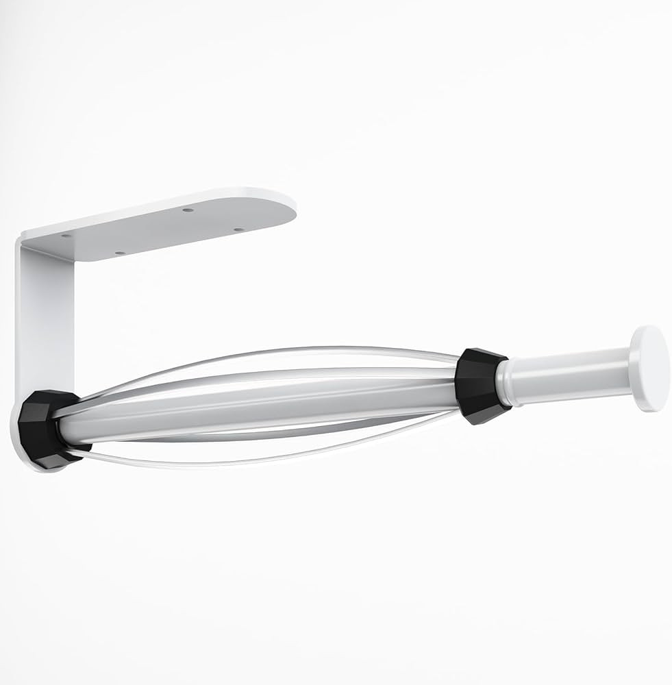 Fixwal Paper Towel Holder Under Cabinet, Single Hand Operable Wall Mount Paper Towel Holder with ... | Amazon (US)