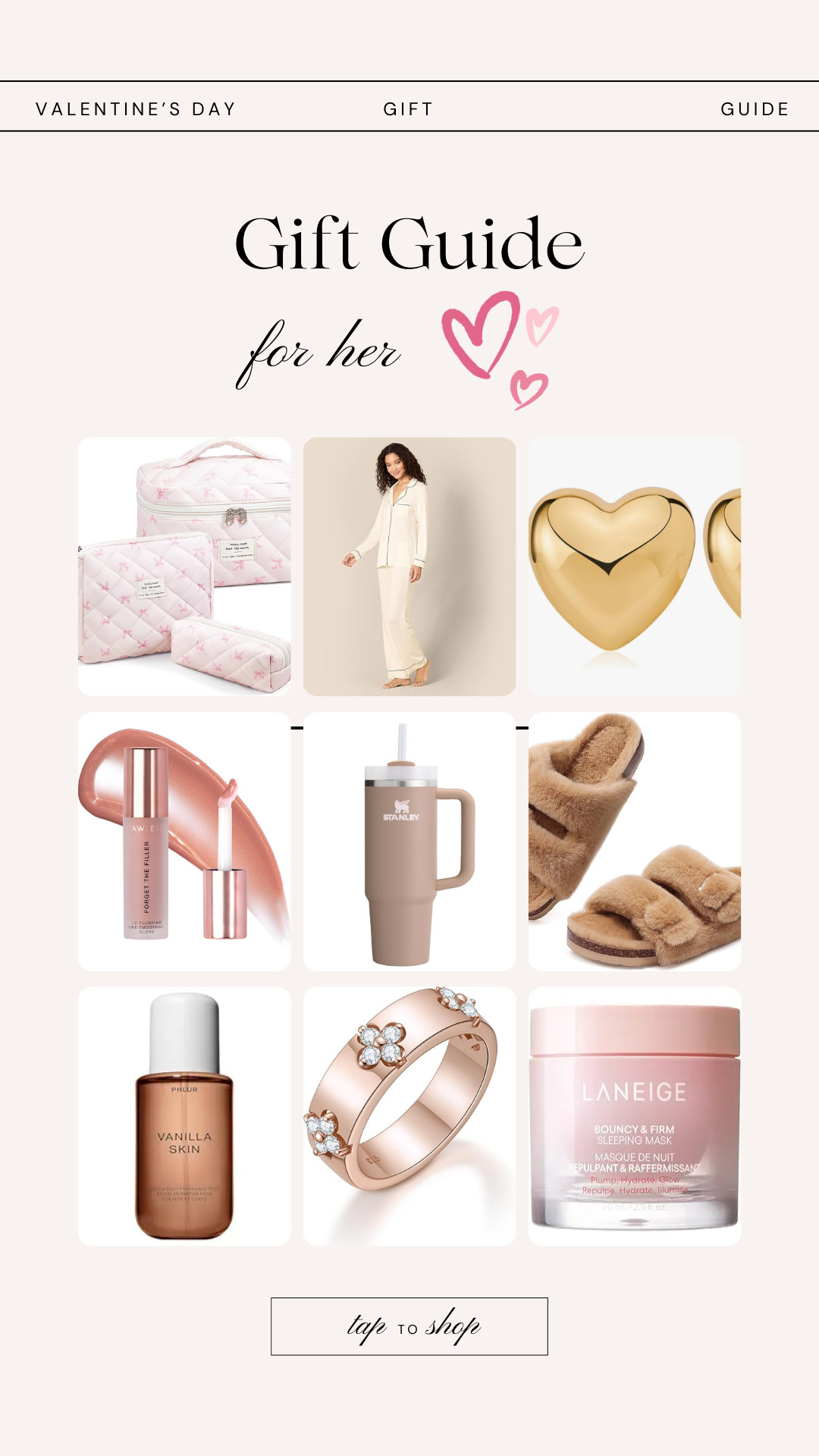 All the girly things we love for Valentine's Day!  

 

#LTKGiftGuide