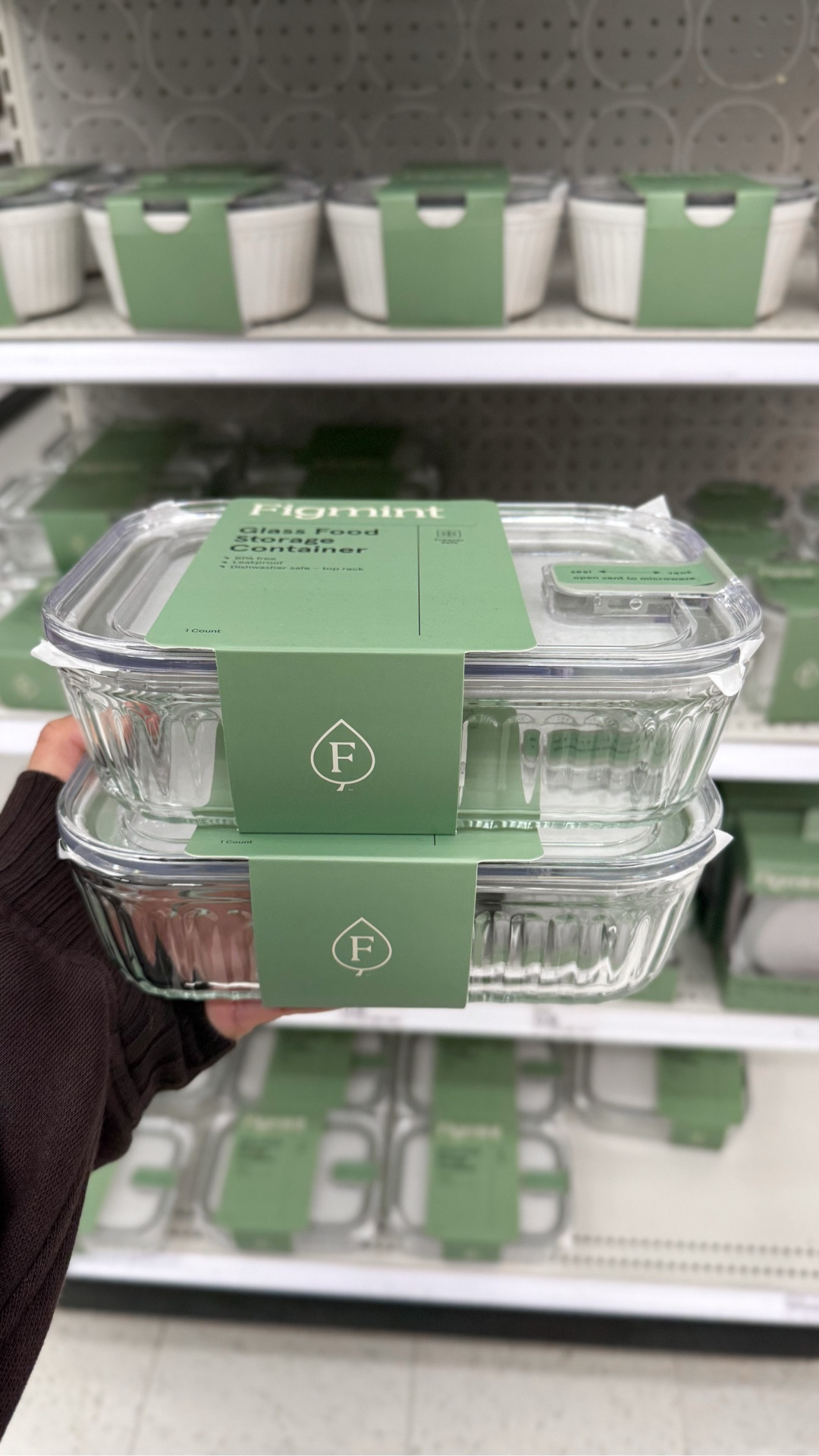 New overnight oats and lunch prep ribbed glassware. 

target home, lunch prep, storage organization 

#LTKHome #LTKFindsUnder50