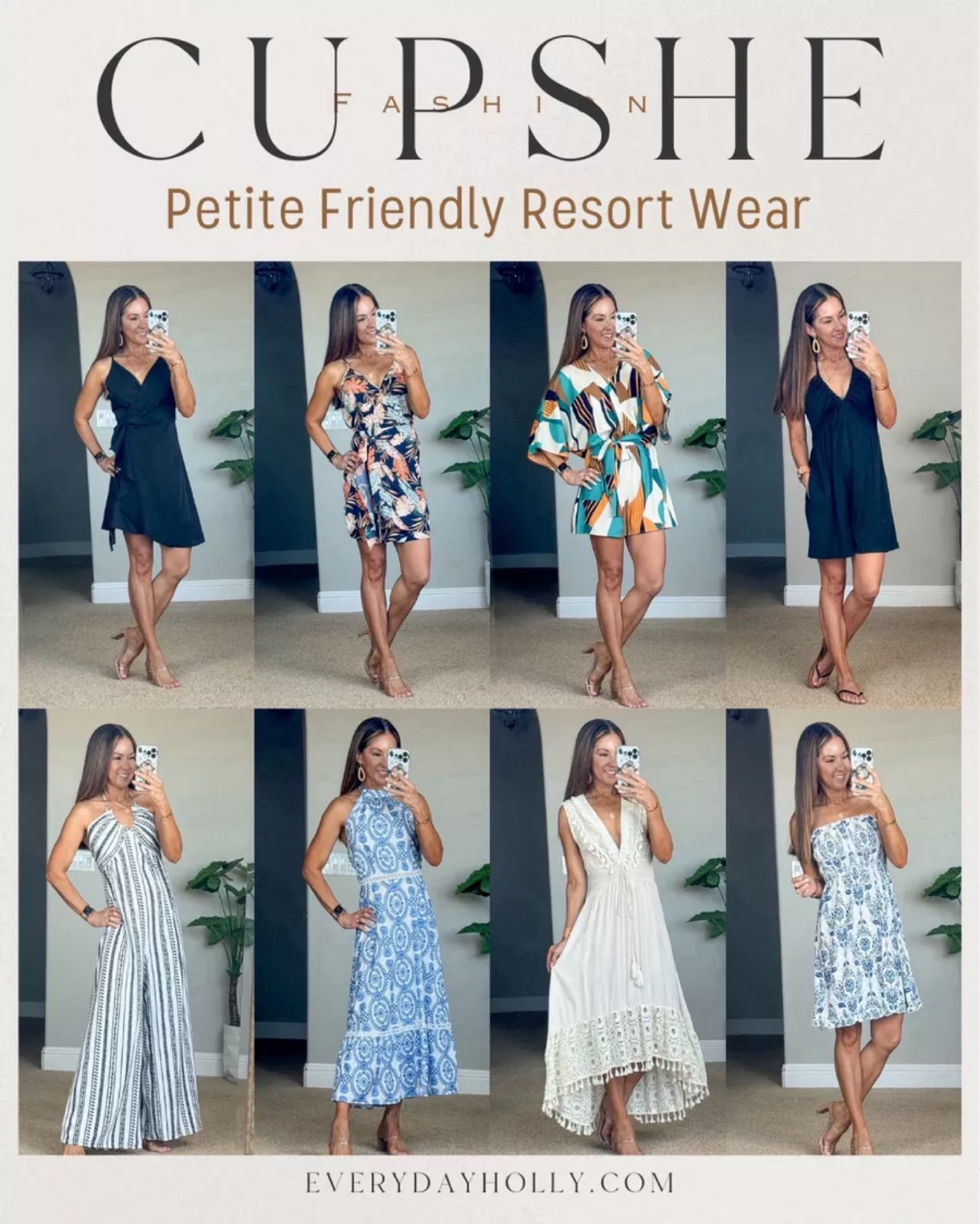 Cupshe Resort Wear

Petite Resort Wear Use code HOLLYS15 for 15% off orders $65+ or HOLLYS20 for 20% off orders $109+ I am wearing size S in all styles - TTS! New arrivals summer outfit vacation outfit vacation outfit inspo maxi dress mini dress blue and white outfit memorial day outfit idea 4th of july outfit inspo EverydayHolly petite friendly 

#LTKFindsUnder100 #LTKFindsUnder50 #LTKStyleTip