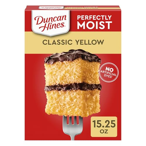 Duncan Hines Perfectly Moist Classic Yellow Cake Mix, 15.25 oz. | Amazon (US)