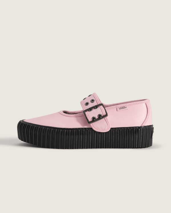 Vans Mary Jane Creeper Shoes (Coral Blush Pink) - 4.0 Boys / 5.5 Women | VANS US